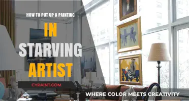 Starving Artist 101: Hanging Your First Painting