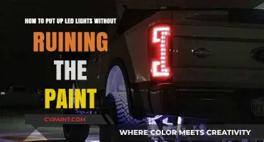 Easy LED Light Installation: Protect Your Walls and Paint