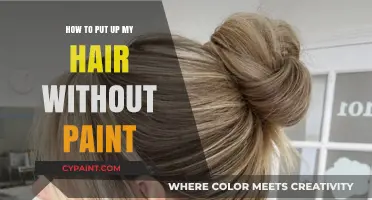 Effortless Hair Styling: Creative Ways to Put Up Hair Without Paint