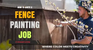 Mastering Fence Painting Quotes: A Step-by-Step Guide for Accurate Estimates