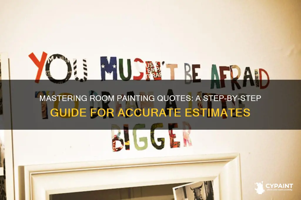 how to quote a room painting job