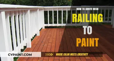 Step-by-Step Guide to Accurately Quote Deck Railing Painting Costs