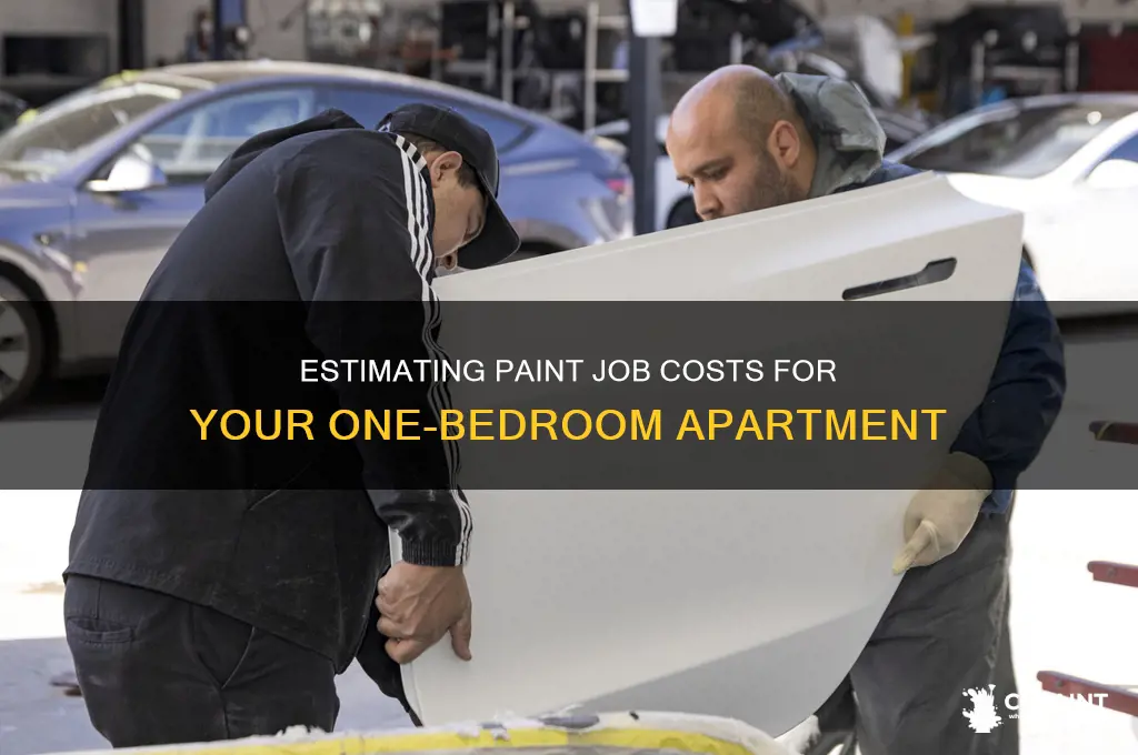 how to quotea 1 bed room apt paint job