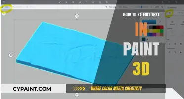 Mastering Text Re-Editing in Paint 3D: A Step-by-Step Guide