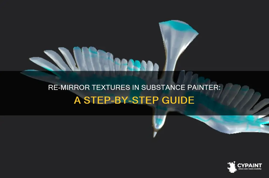 how to re mirror texter substance painter