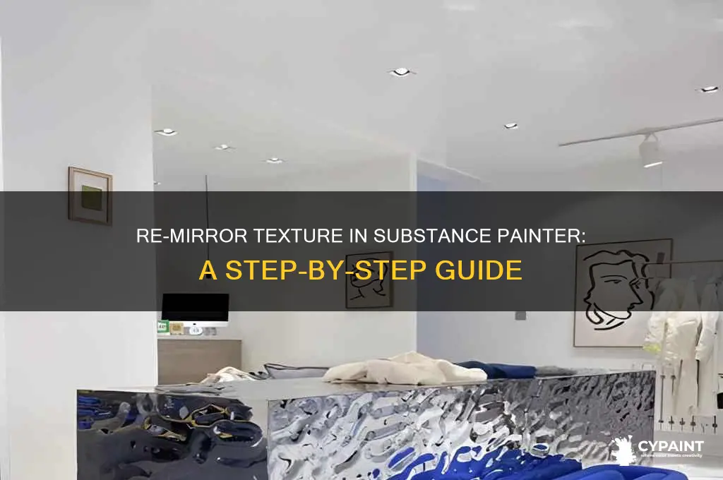 how to re mirror texture substance painter