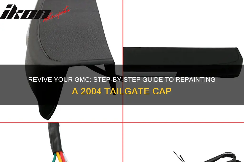 how to re paint 2004 gmc tailgate cap
