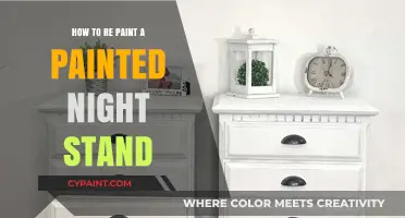 Revamp Your Nightstand: Easy Steps to Repaint a Painted Piece