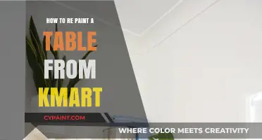 Revamp Your Kmart Table: Easy Repainting Tips for a Fresh Look