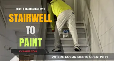 Painting High Stairwell Areas: Tips for Safe and Easy Access