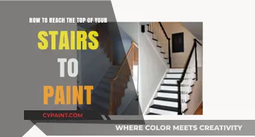 Safely Paint Your Staircase: Tips for Reaching the Top with Ease