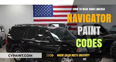 Decoding Your 2006 Lincoln Navigator's Paint Code: A Step-by-Step Guide