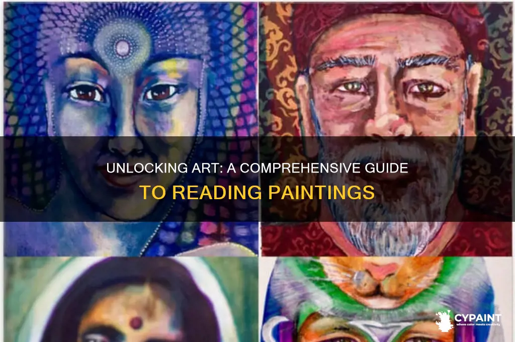 how to read a painting lesson plan