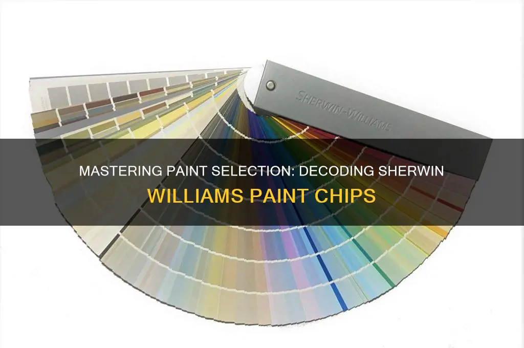 how to read a sherwin williams paint chip