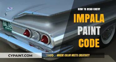 Decoding Your Chevy Impala's Paint Code: A Step-by-Step Guide