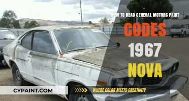 Decoding 1967 Nova Paint Codes: A Step-by-Step Guide