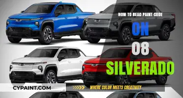 Decoding Your 08 Silverado's Paint Code: A Step-by-Step Guide