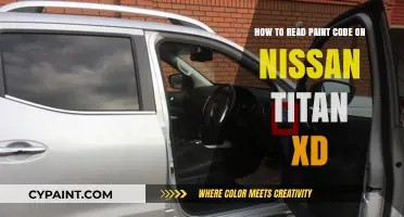Nissan Titan XD: Decoding Paint Codes
