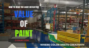 Understanding Paint: Reading Light Reflective Values