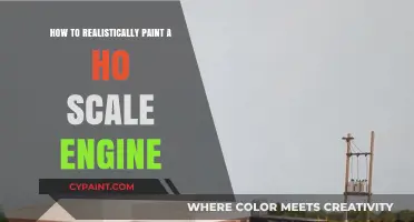 Mastering Realistic HO Scale Engine Painting: Techniques and Tips