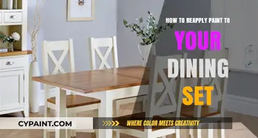 Revive Your Dining Set: A Step-by-Step Guide to Reapplying Paint