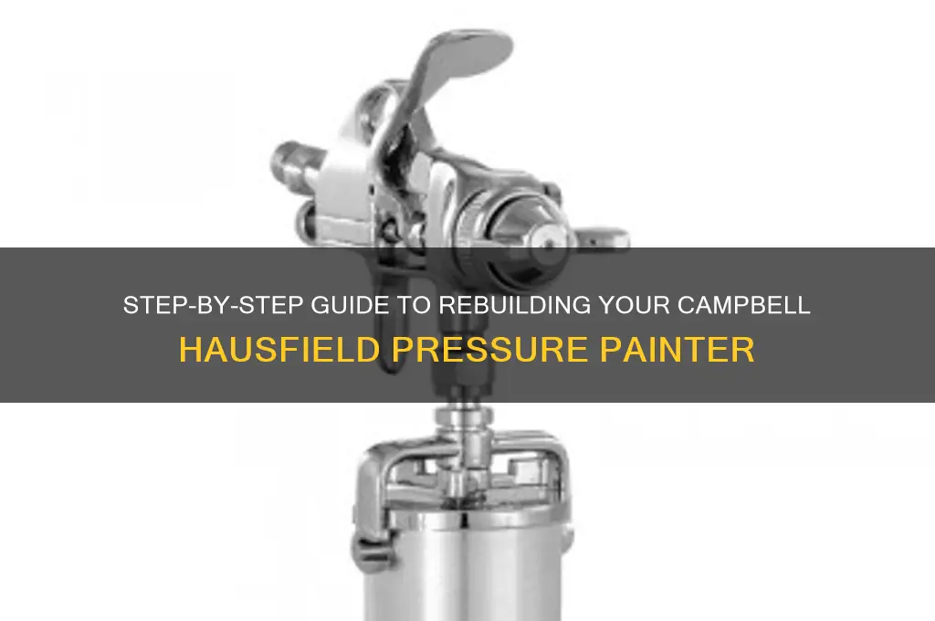 how to rebuild the campbell hausfield pressure painter