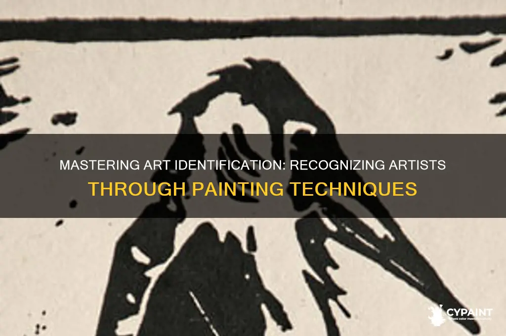 how to recognise the artists of paintings