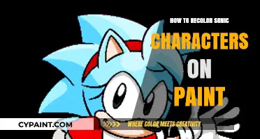 Recolor Sonic Characters Easily: A Step-by-Step Paint Tutorial