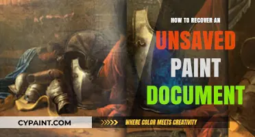 Recovering Lost Art: How to Retrieve Unsaved Paint Documents Easily