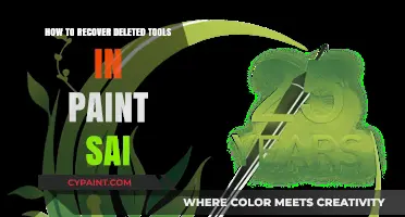 Recovering Deleted Tools in Paint SAI: A Quick and Easy Guide