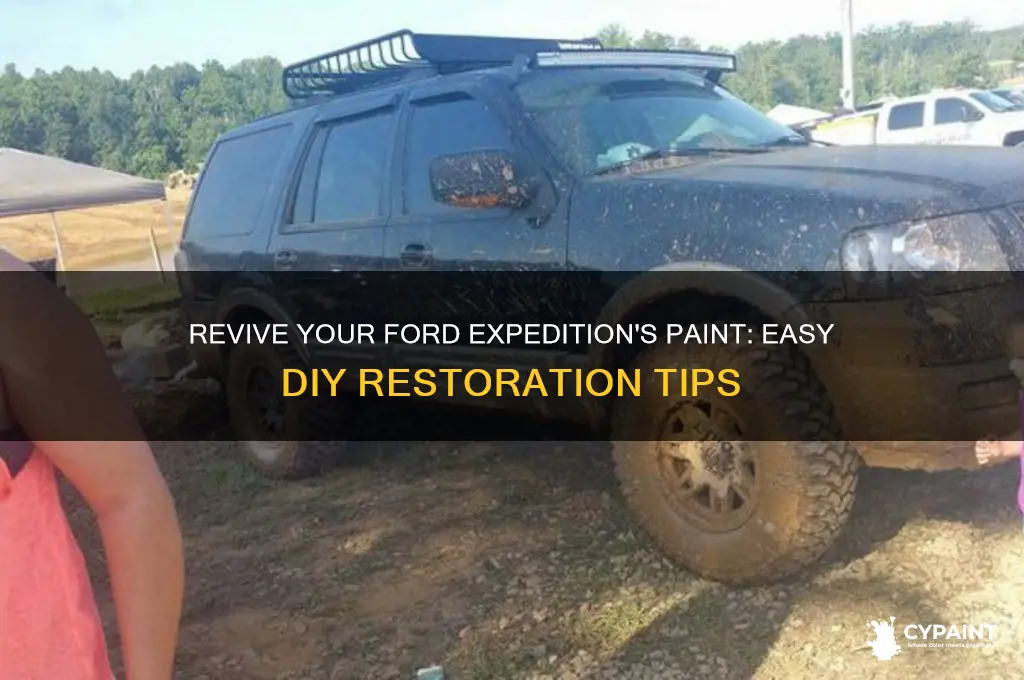 how to recover paint in a ford expedition
