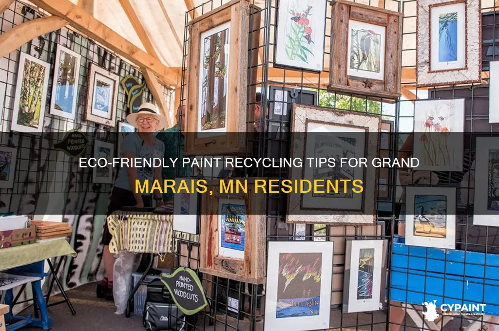 how to recycle paint in grand marais mn