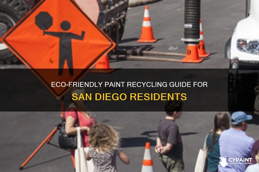 how to recycle paint in san diego