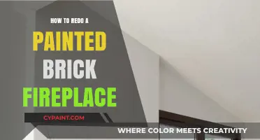 Revamp Your Space: Redoing a Painted Brick Fireplace Step-by-Step
