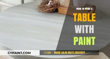 Transform Your Table: A Step-by-Step Guide to Painting and Redoing