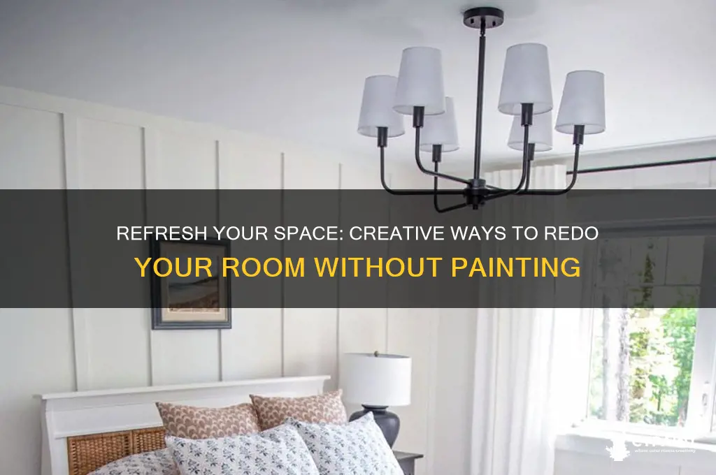 how to redo your room without painting it