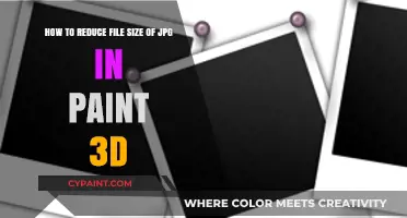 Shrink JPG Files Effortlessly: Paint 3D Size Reduction Guide