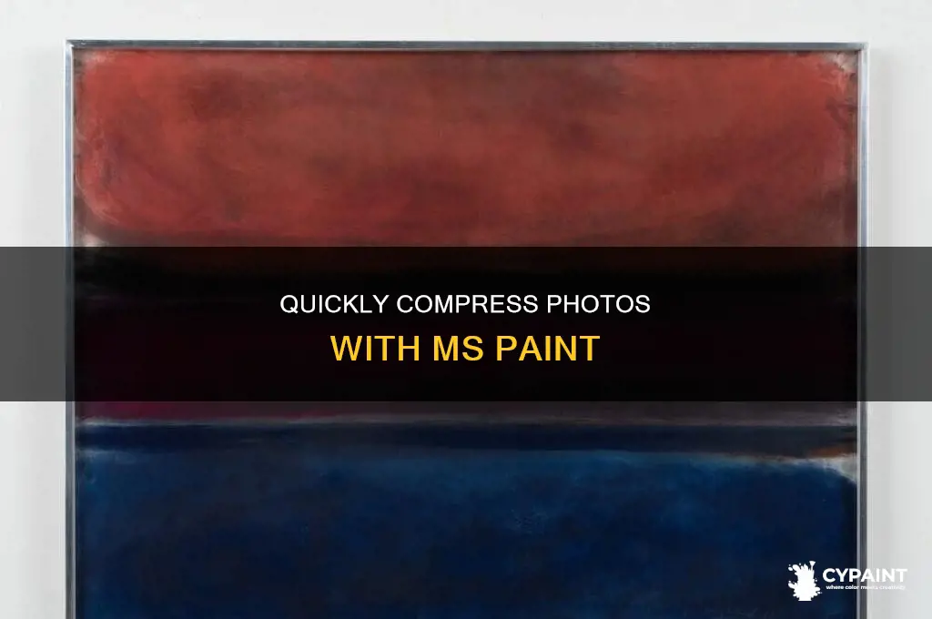 how to reduce file size of photo in paint