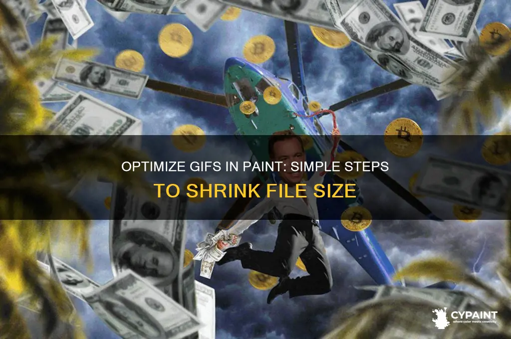 how to reduce gif file size in paint