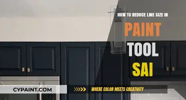 Shrinking Brush Lines in Paint Tool Sai: A Quick Guide