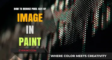 Resizing Images in Paint: Reducing Pixel Size Easily
