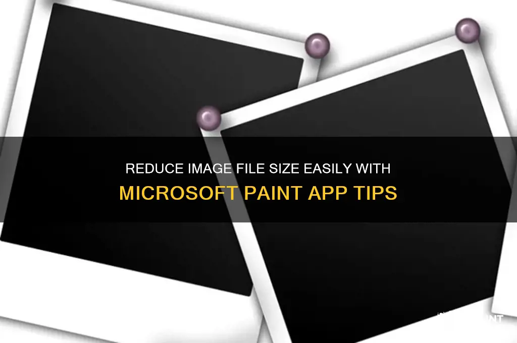 how to reduce size mp of image in paint app
