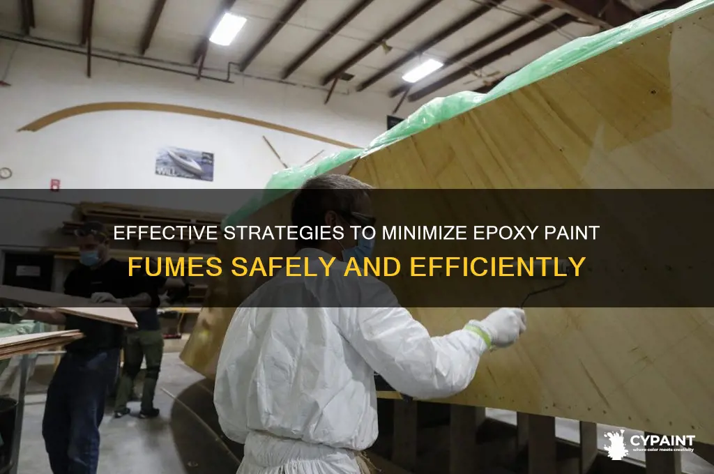how to reduce the fumes of epoxy paint