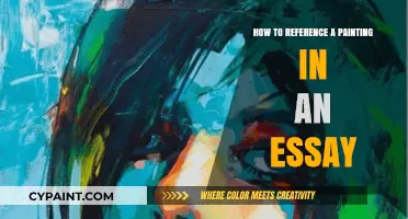 Mastering Art Citations: How to Reference a Painting in Essays