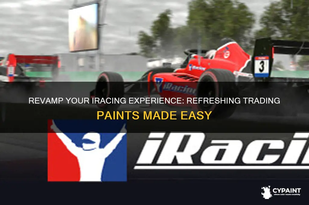 how to refesh trading paints in iracing