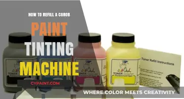 Refill Your Corob Paint Tinting Machine: A Step-by-Step Guide