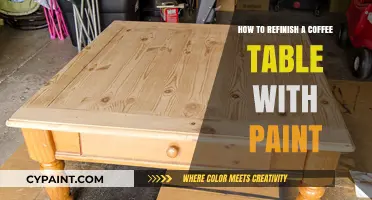 Revamp Your Coffee Table: Easy Painting Refinishing Guide