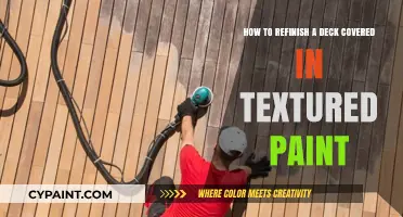Revamping Your Deck: Removing Textured Paint Like a Pro