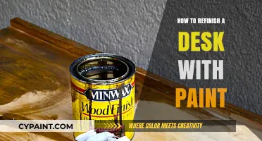 Transform Your Desk: Easy Steps to Refinish with Paint