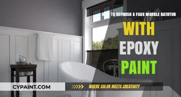 Revive Your Faux Marble Bathtub: Easy Epoxy Paint Refinishing Guide
